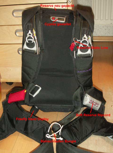 Customized Skydiving Gear
