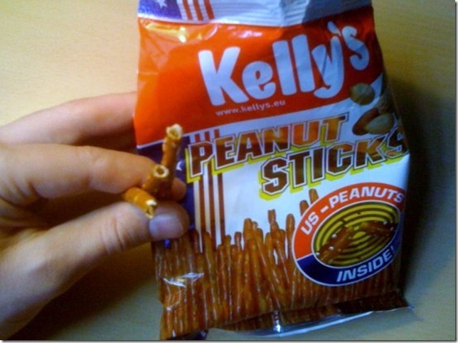 Kelly's Erdnuss Sticks