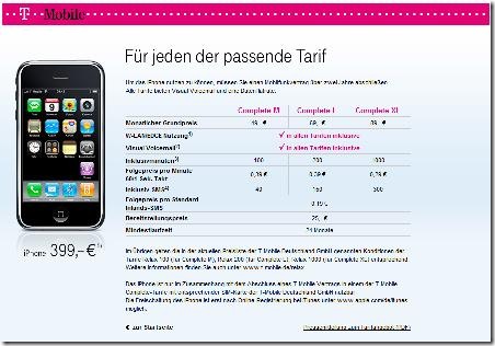 iPhone Tarife Deutschland